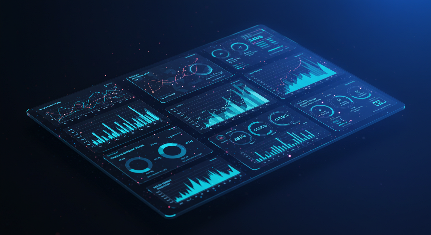 AI-Powered Campaign Analytics Dashboard showing growth charts
